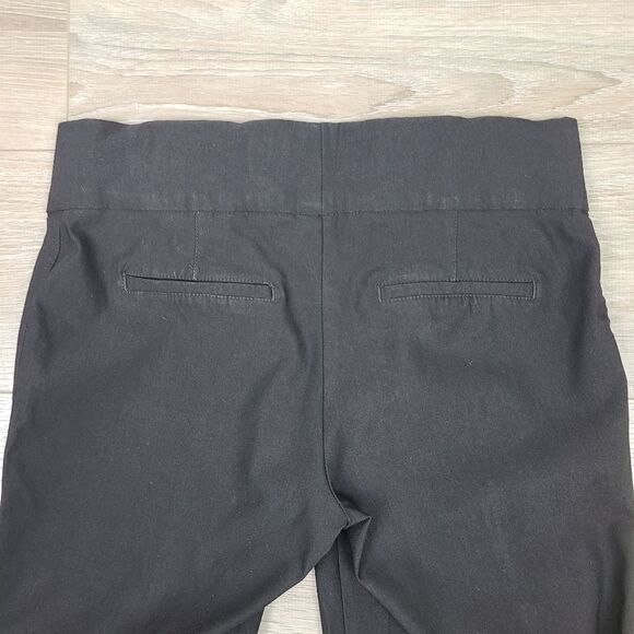 Thyme Maternity Black Cropped Capri Pants Medium - Picture 11 of 15